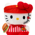 Japan Sanrio Original Plush Toy - Hello Kitty : Super Cute Adventures Chima Pote Collection Hamburger Shop - 3