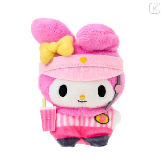 Japan Sanrio Original Plush Toy - My Melody : Super Cute Adventures Chima Pote Collection Hamburger Shop - 1