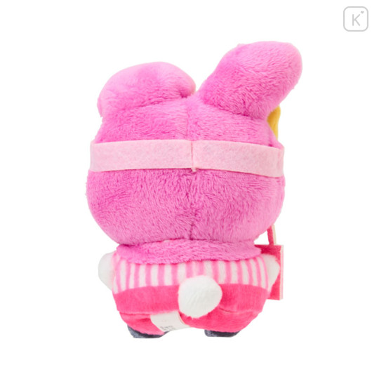 Japan Sanrio Original Plush Toy - My Melody : Super Cute Adventures Chima Pote Collection Hamburger Shop - 2