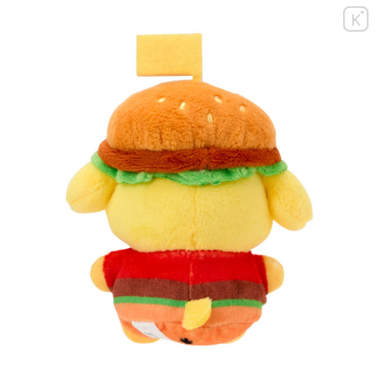 Japan Sanrio Original Plush Toy - Pompompurin : Super Cute Adventures Chima Pote Collection Hamburger Shop - 2