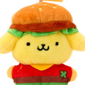 Japan Sanrio Original Plush Toy - Pompompurin : Super Cute Adventures Chima Pote Collection Hamburger Shop - 3