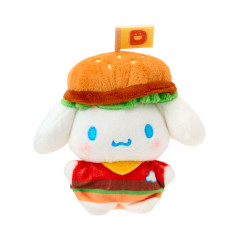Japan Sanrio Original Plush Toy - Cinnamoroll : Super Cute Adventures Chima Pote Collection Hamburger Shop