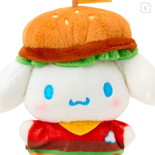 Japan Sanrio Original Plush Toy - Cinnamoroll : Super Cute Adventures Chima Pote Collection Hamburger Shop - 3