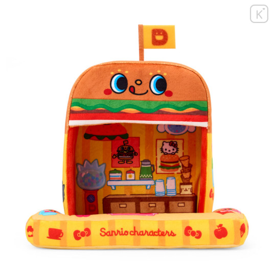 Japan Sanrio Original Plush House - Super Cute Adventures Chima Pote Collection Hamburger Shop - 1