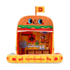 Japan Sanrio Original Plush House - Super Cute Adventures Chima Pote Collection Hamburger Shop