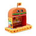 Japan Sanrio Original Plush House - Super Cute Adventures Chima Pote Collection Hamburger Shop - 2