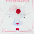 Japan Sanrio Original Clear Accessory Case with Carabiner - Hello Kitty - 5