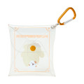 Japan Sanrio Original Clear Accessory Case with Carabiner - Pompompurin - 2