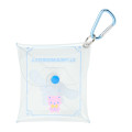 Japan Sanrio Original Clear Accessory Case with Carabiner - Cinnamoroll - 2