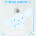 Japan Sanrio Original Clear Accessory Case with Carabiner - Cinnamoroll - 4