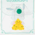 Japan Sanrio Original Clear Accessory Case with Carabiner - Pochacco - 5