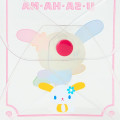 Japan Sanrio Original Clear Accessory Case with Carabiner - Usahana - 5