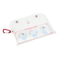 Japan Sanrio Original Long Clear Accessory Case with Carabiner - Hello Kitty - 3