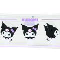 Japan Sanrio Original Long Clear Accessory Case with Carabiner - Kuromi - 4