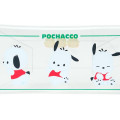 Japan Sanrio Original Long Clear Accessory Case with Carabiner - Pochacco - 4