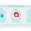 Japan Sanrio Original Long Clear Accessory Case with Carabiner - Hangyodon - 5