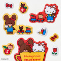 Japan Sanrio × The Bear's School Puffy Sticker - Hello Kitty : Blue - 3