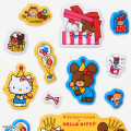 Japan Sanrio × The Bear's School Puffy Sticker - Hello Kitty : Red - 3