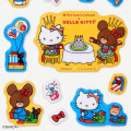 Japan Sanrio × The Bear's School Puffy Sticker - Hello Kitty : Red - 4