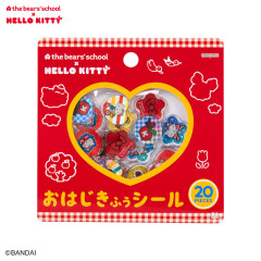 Japan Sanrio × The Bear's School Marble-Style Stickers - Hello Kitty : Red
