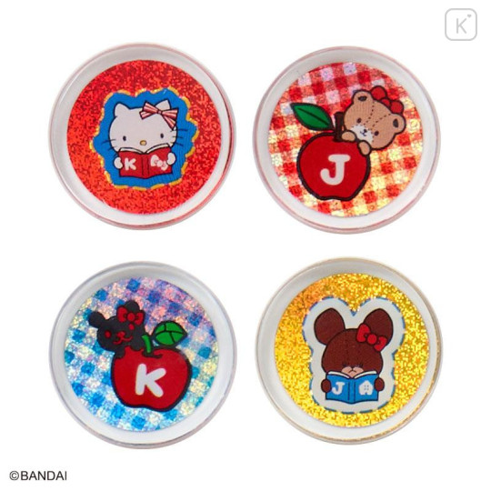Japan Sanrio × The Bear's School Marble-Style Stickers - Hello Kitty : Red - 4