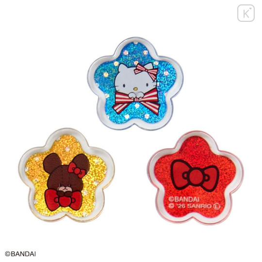 Japan Sanrio × The Bear's School Marble-Style Stickers - Hello Kitty : Red - 5