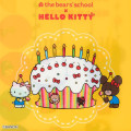 Japan Sanrio × The Bear's School 5 Pockets A4 Clear File - Hello Kitty : Yellow - 4