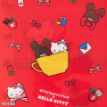 Japan Sanrio × The Bear's School 5 Pockets A4 Clear File - Hello Kitty : Red - 4