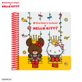 Japan Sanrio × The Bear's School Square Ring Notebook - Hello Kitty : Yellow - 1