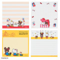 Japan Sanrio × The Bear's School Square Memo Pad - Hello Kitty : Yellow - 3