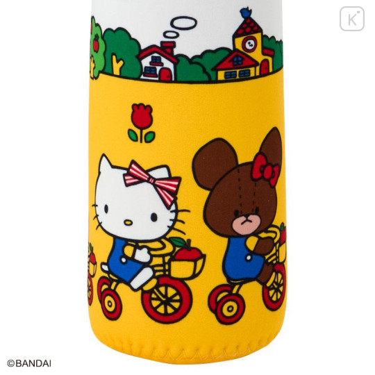 Japan Sanrio × The Bear's School Bottle Cover - Hello Kitty : Yellow - 4
