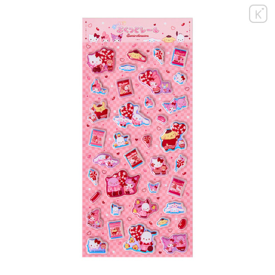 Japan Sanrio Aurora Puffy Sticker - Lollipop - 1