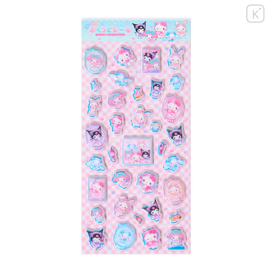 Japan Sanrio Aurora Puffy Sticker - Maid Cafe - 1
