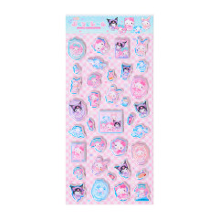 Japan Sanrio Aurora Puffy Sticker - Maid Cafe