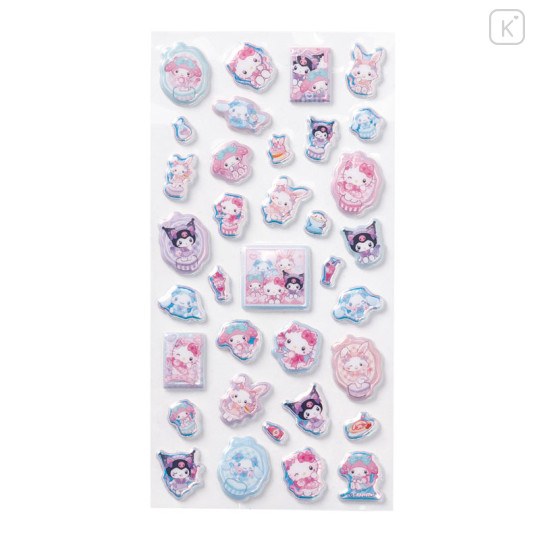 Japan Sanrio Aurora Puffy Sticker - Maid Cafe - 2