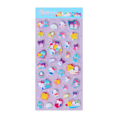 Japan Sanrio Aurora Puffy Sticker - Squishy Squeeze
