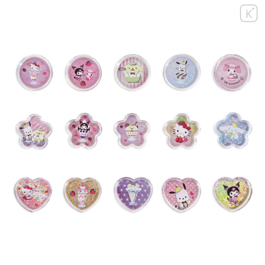Japan Sanrio Clear Hard Seal - Parfait - 2