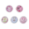 Japan Sanrio Clear Hard Seal - Parfait Sparkly Marble Sticker Flakes - 3