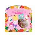Japan Sanrio Clear Hard Seal - Tropical Fruits - 1