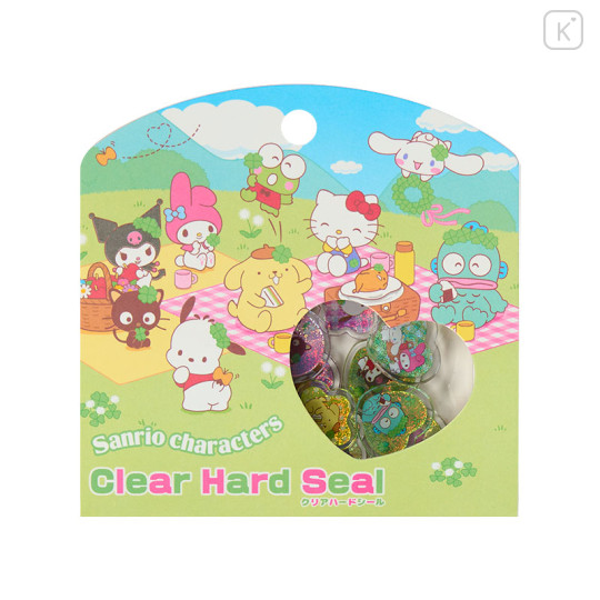 Japan Sanrio Clear Hard Seal - Picnics - 1