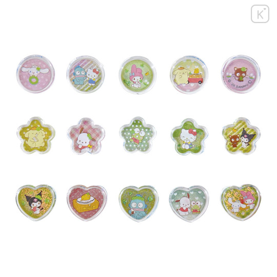 Japan Sanrio Clear Hard Seal - Picnics - 2