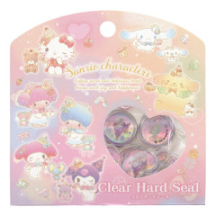Japan Sanrio Clear Hard Seal - Sparkling Dream Time