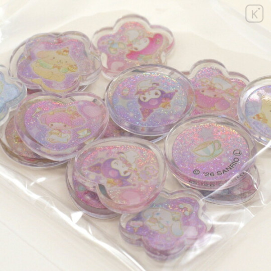 Japan Sanrio Clear Hard Seal - Sparkling Dream Time - 3