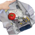 Japan Sanrio Satin Eco Bag with Pouch - Pochacco & Chick Grey - 3