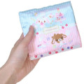 Japan Sanrio Satin Eco Bag with Pouch - Sugarbunnies : Blue Pink - 4