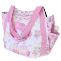 Japan Sanrio Balloon Tote Bag - My Melody : Jewerly Ivory Pink - 2