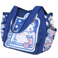 Japan Sanrio Balloon Tote Bag - Cinnamoroll : Dish Washing Navy - 2