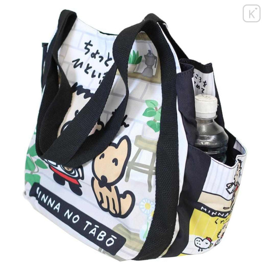 Japan Sanrio Balloon Tote Bag - Minna No Tabo : Cafe - 2