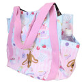 Japan Sanrio Balloon Tote Bag - Sugarbunnies : Blue Pink - 2