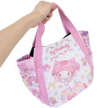 Japan Sanrio Balloon Mini Tote Bag - My Melody : Jewerly Ivory Pink - 2